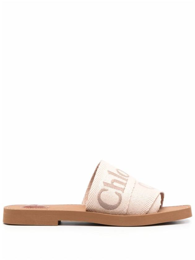 Woody Flat Mules Blush Beige - CHLOE - BALAAN 5