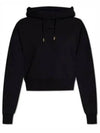 Le Sweatshirt Gros Grain Cotton Hoodie Black - JACQUEMUS - BALAAN 2