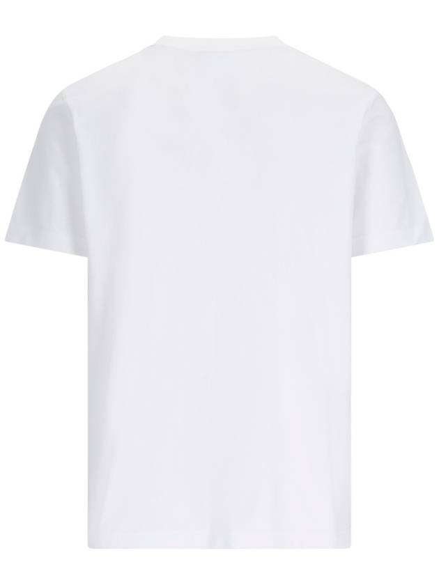 Bold Fox Head Patch Comfort Short Slevee T-Shirt White - MAISON KITSUNE - BALAAN 3