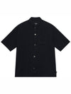 flat bottom crinkled shirt - STUSSY - BALAAN 1