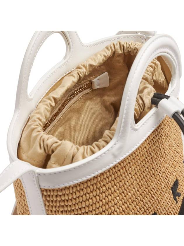 Tropicalia Small Bucket Bag White - MARNI - BALAAN 5