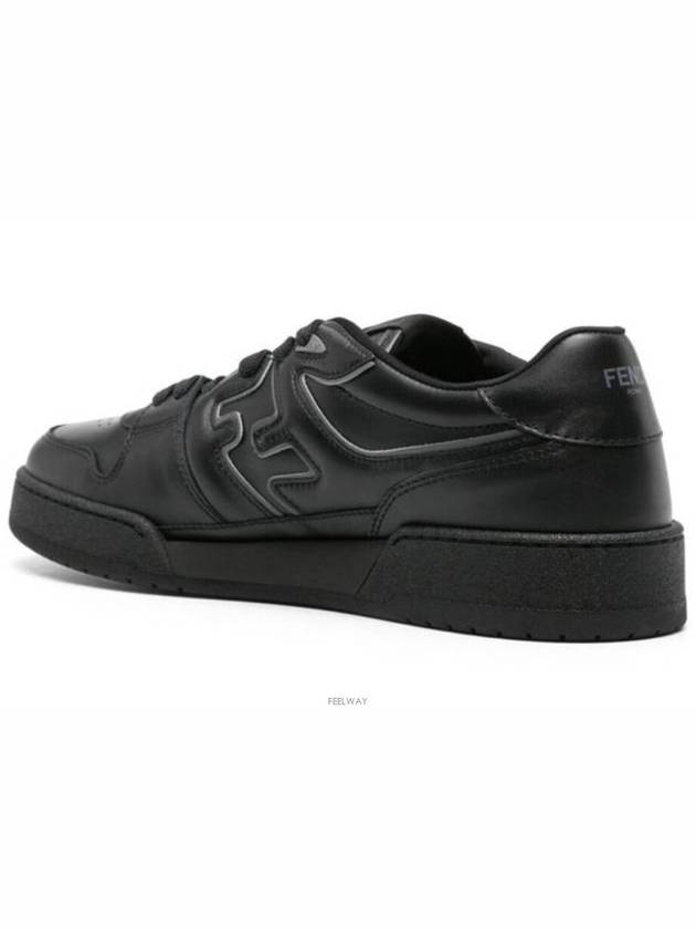 Match Low Top Sneakers Black - FENDI - BALAAN 5