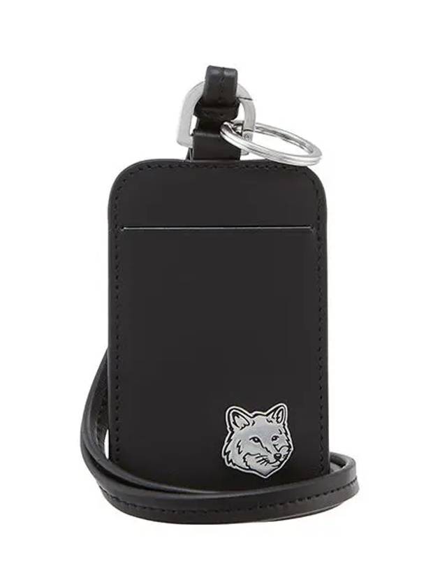 Men’s Fox Head Card Wallet Black - MAISON KITSUNE - BALAAN 6