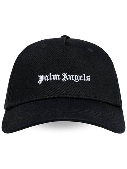 Classic Logo Ball Cap Black - PALM ANGELS - BALAAN 2