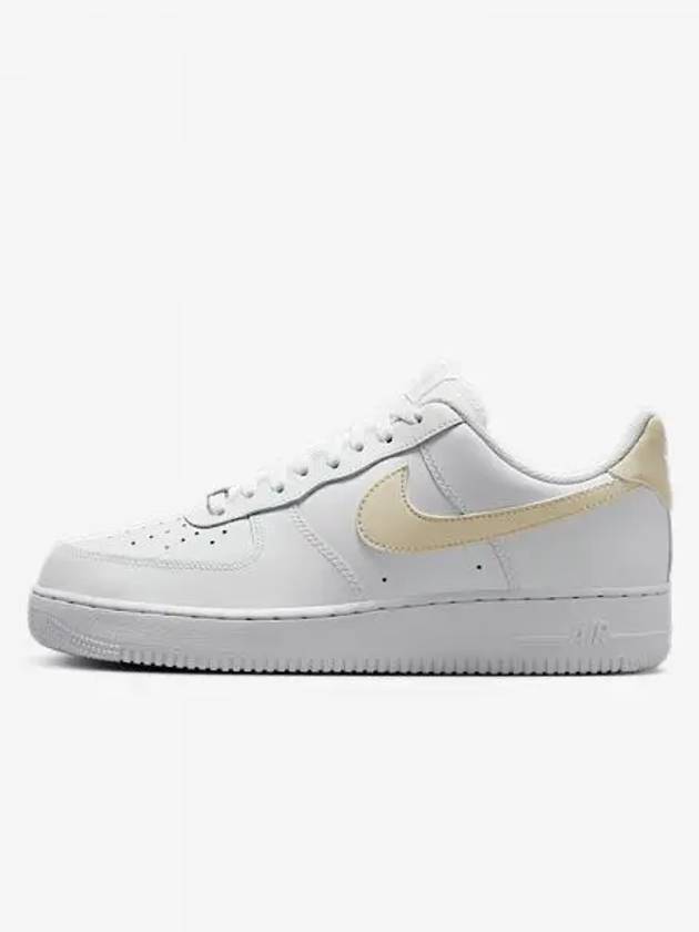 Air Force 1 07 Men s Sneakers White Light Khaki FJ4146 111 755635 - NIKE - BALAAN 1