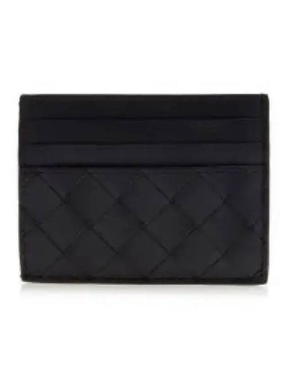 Intrecciato Leather Card Wallet Espresso - BOTTEGA VENETA - BALAAN 2