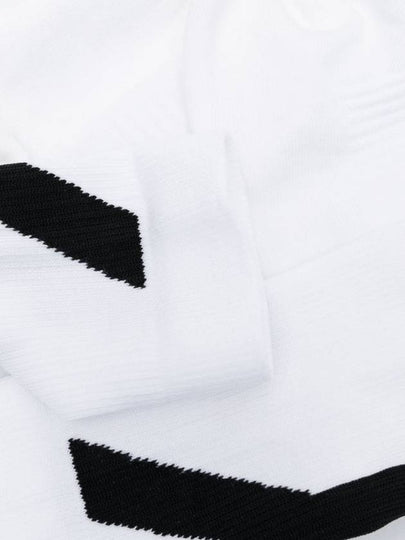 Y-3 INTARSIA KNIT LOGO SOCKS   COTTON BLEND. - Y-3 - BALAAN 2