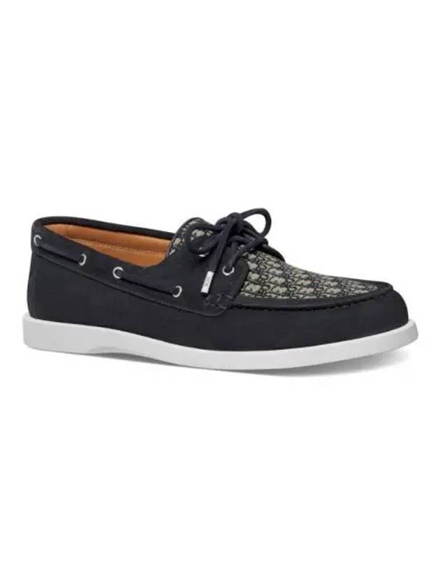 Granville Suede Boat Navy - DIOR - BALAAN 2