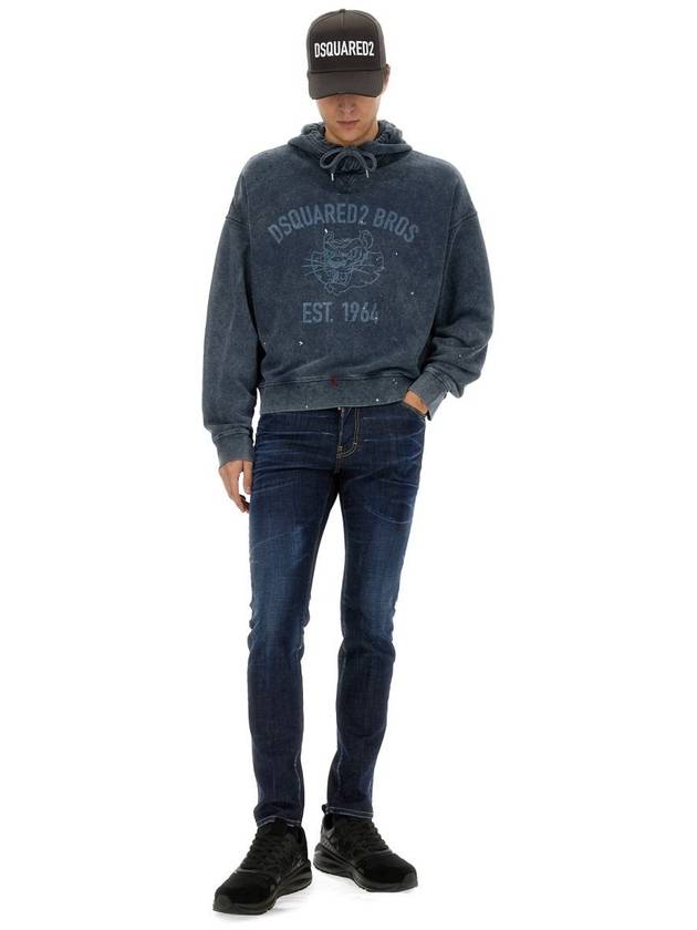 Dsquared2 Sweatshirt With Logo Print - DSQUARED2 - BALAAN 2