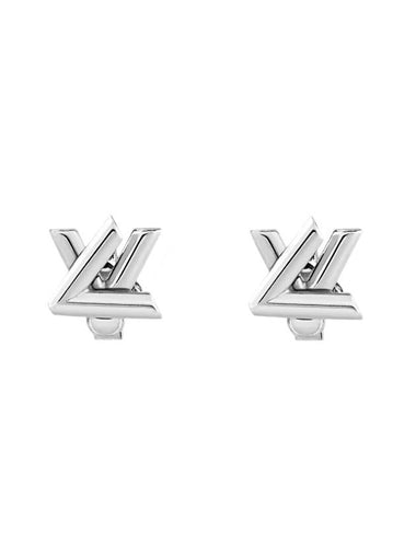 Go 14 Earrings Silver - LOUIS VUITTON - BALAAN 1