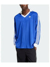 adidas Adicolor Pique Football Long Sleeve Tee IX5227 - ADIDAS - BALAAN 1