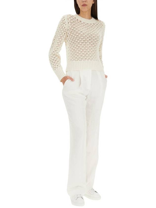 Sweater MAD213F033H631VR1 White - FABIANA FILIPPI - BALAAN 3