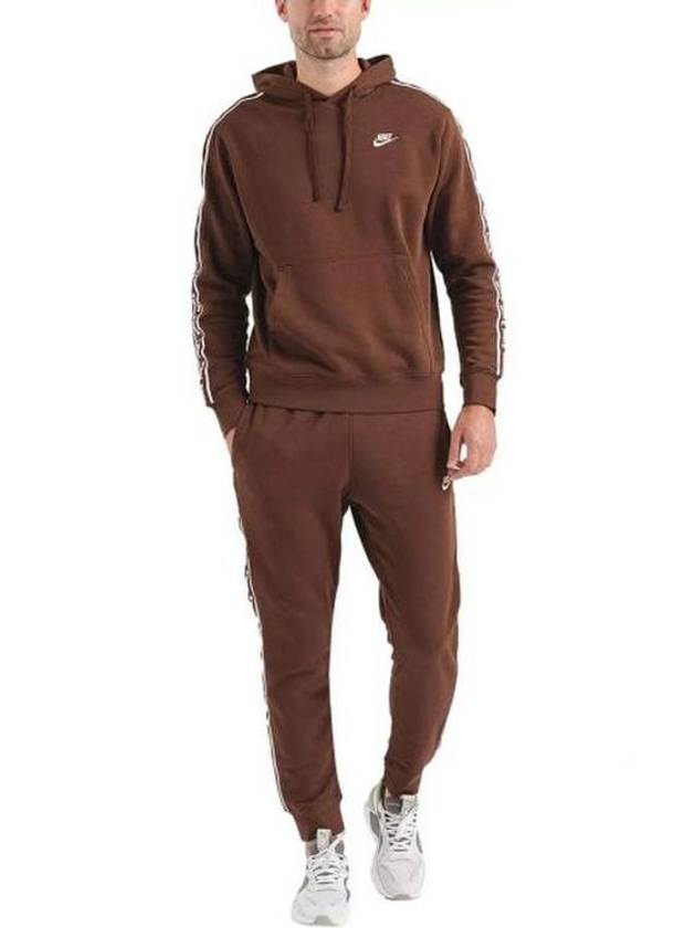 Nike Club Men's Fleece GX Track Suit Brown - NIKE - BALAAN 2