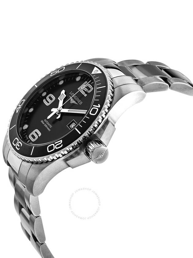 Automatic Steel Band Watch Silver - LONGINES - BALAAN 3