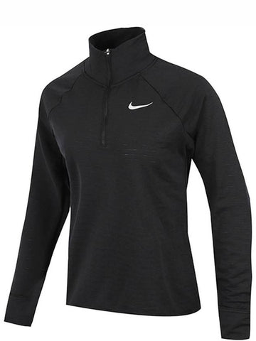 Genuine W Therma Fit Element Half Zip Top DD6800 010 - NIKE - BALAAN 1