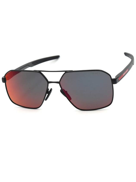 Eyewear Linea Rossa Sunglasses Orange Black - PRADA - BALAAN 2