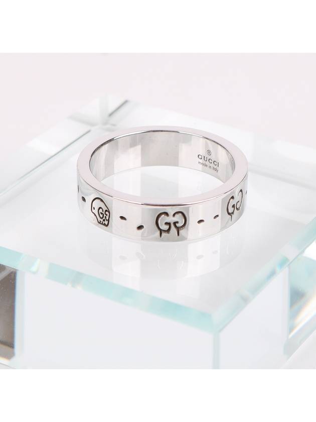 GG Ghost 6mm silver men s ring 477339 - GUCCI - BALAAN 7