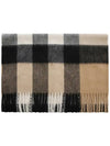 Classic Check Cashmere Muffler Beige - BURBERRY - BALAAN 2