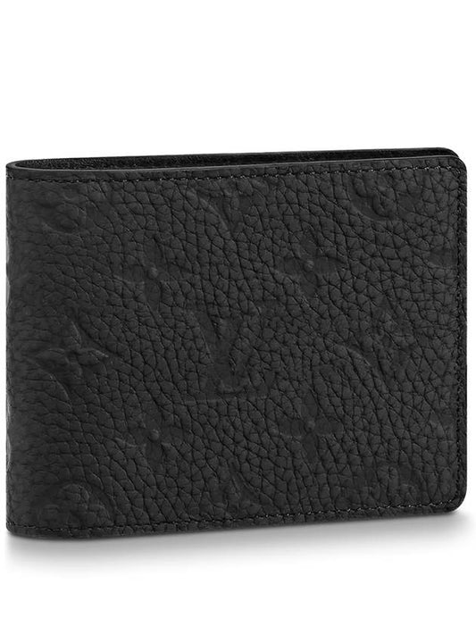 Men's Multiple Taurillon Monogram Half Wallet Black - LOUIS VUITTON - BALAAN 2