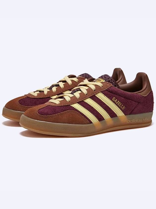 Gazelle Indoor Low Top Sneakers Maroon - ADIDAS - BALAAN 2