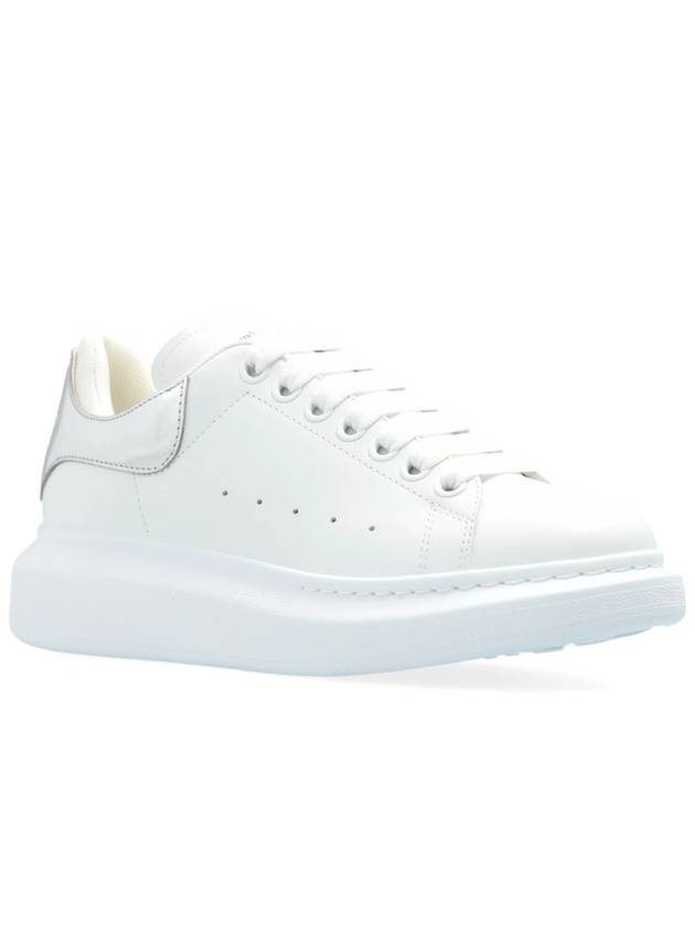 Silver Tab Low Top Sneakers White - ALEXANDER MCQUEEN - BALAAN 5