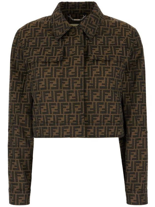 Fendi Coats Brown - FENDI - BALAAN 1