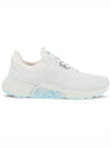 Men's Golf Biome H4 Spikeless White Blue - ECCO - BALAAN 1