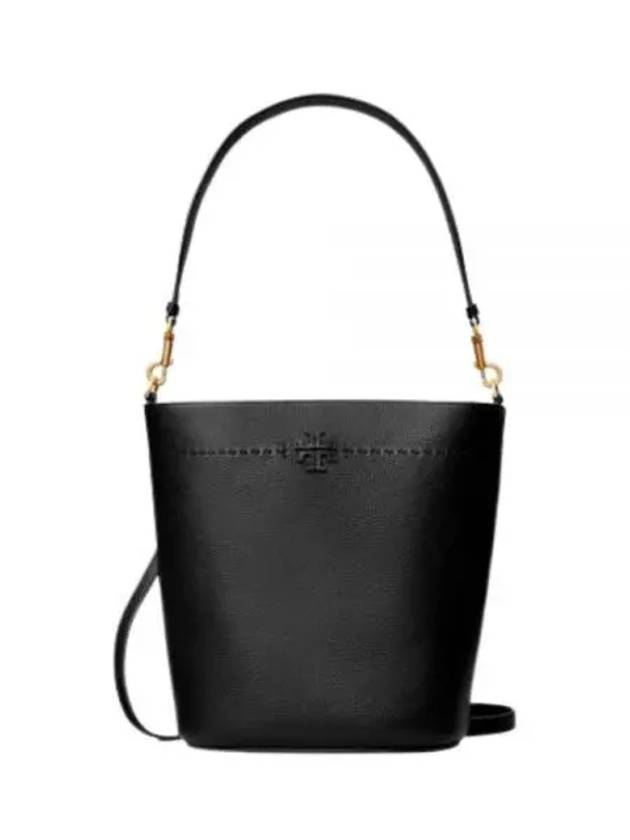 McGraw Logo Bucket Bag Black - TORY BURCH - BALAAN 2