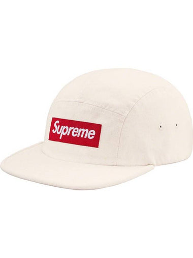 Washed Chino Twill Camp Cap Natural - SUPREME - BALAAN 1