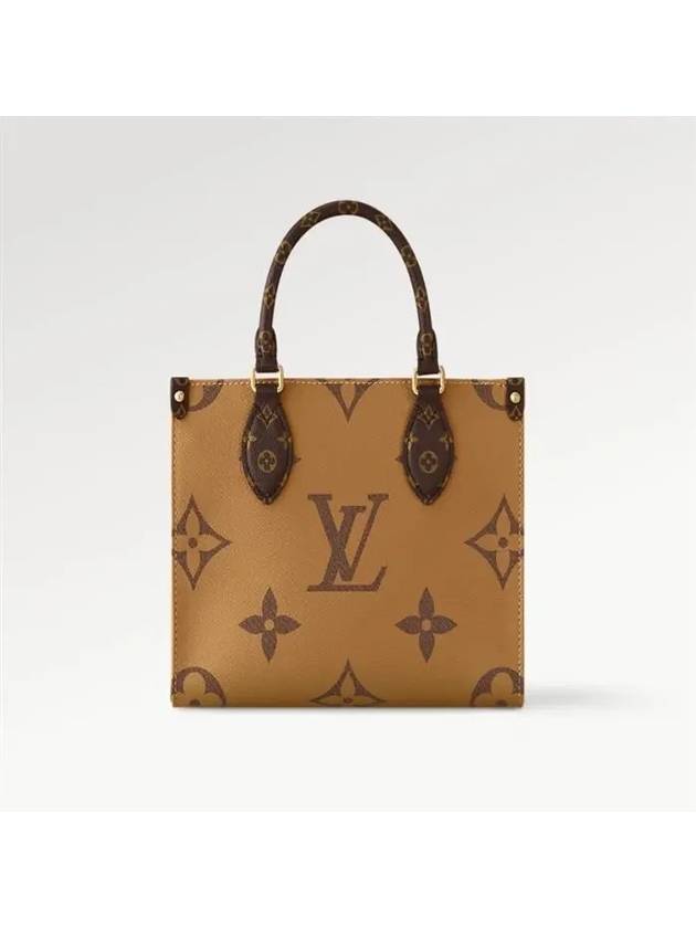 Women's OnTheGo PM Monogram Tote Bag Brown - LOUIS VUITTON - BALAAN 7