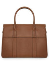 Bayswater Natural Grain Tote Bag Oak - MULBERRY - BALAAN 6