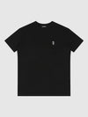 MVR Logo Slim Wide Muscle Fit Short Sleeve T-Shirt Black - MAVRK - BALAAN 2