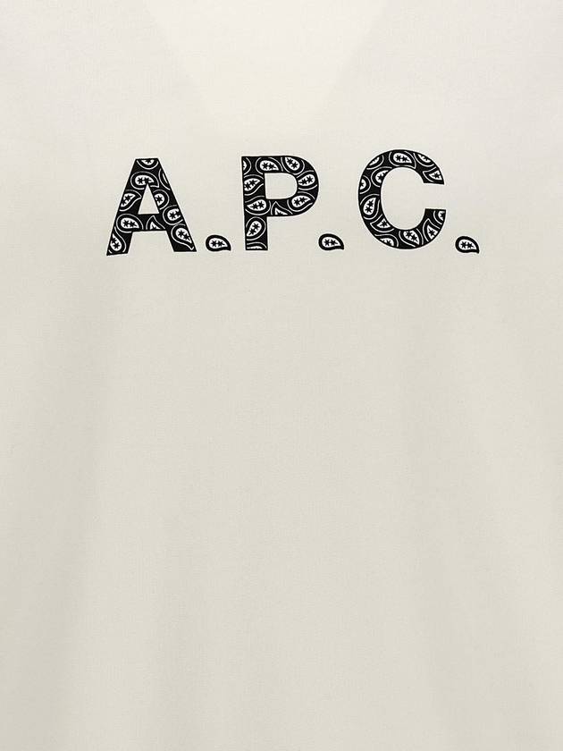 Men's Timothy Sweatshirt White - A.P.C. - BALAAN 5