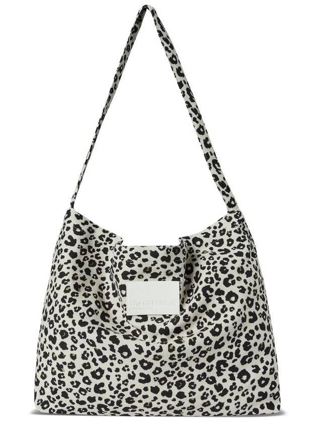 Leopard Print Eco Shoulder Bag Ivory - THE GREEN LAB - BALAAN 1