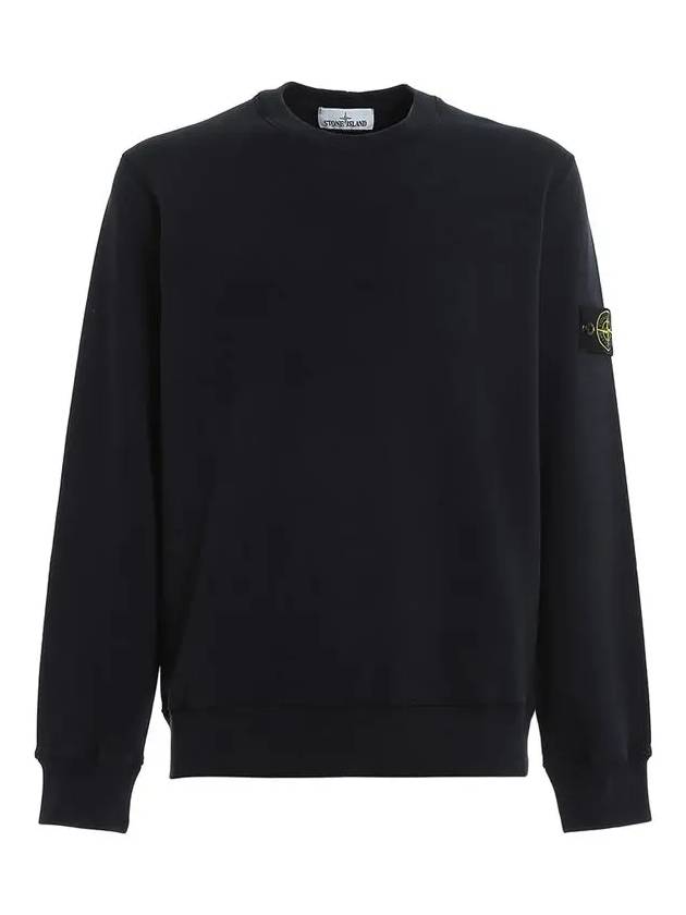 Wappen Patch Crewneck Sweatshirt Navy - STONE ISLAND - BALAAN 3