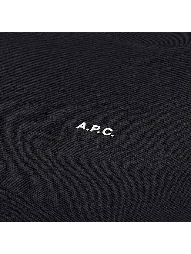 Women's Jade Logo Short Sleeve T-Shirt Black - A.P.C. - BALAAN 5