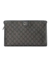 Ophidia GG Toiletry Clutch Bag Grey - GUCCI - BALAAN 1