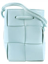 Intrecciato Cassette Small Bucket Bag Blue - BOTTEGA VENETA - BALAAN 2