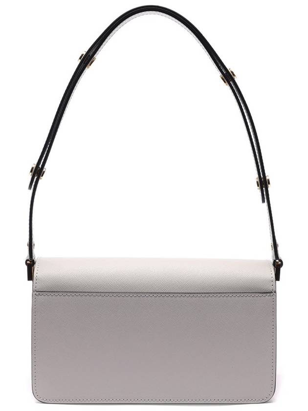 Trunk East West Shoulder Bag Light Grey - MARNI - BALAAN 5