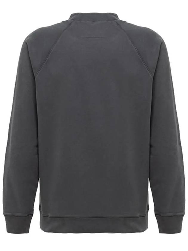 Diagonal Brushed Sweatshirt Grey - CP COMPANY - BALAAN 3