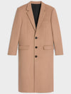 Chesterfield Camel Cloth Single Coat Camel - CELINE - BALAAN 2