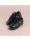 Logo Quilted Nappa Leather Low Top Sneakers Black - PRADA - BALAAN 4