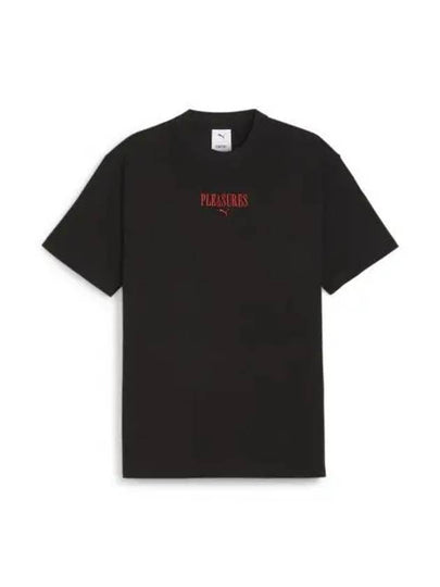 Pleasures Graphic Short Sleeve T-Shirt Black - PUMA - BALAAN 2