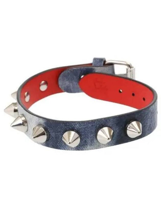 Loubi Link Bracelet Blue - CHRISTIAN LOUBOUTIN - BALAAN 2