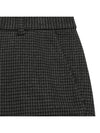 Men’s Check Pattern Winter Pants 5092GBWPGREY - BLACK&WHITE - BALAAN 3