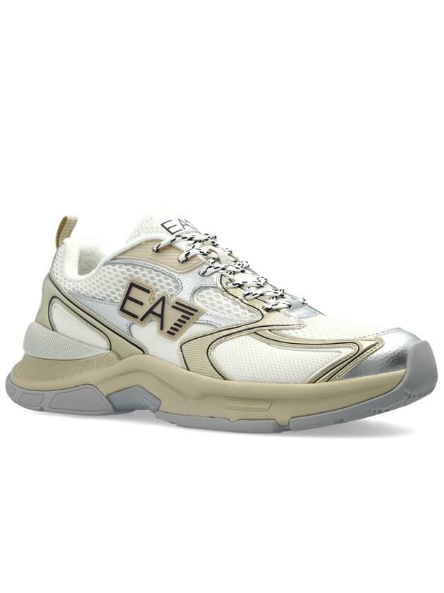 EA7 Emporio Armani Sports Shoes, Men's, Cream - EMPORIO ARMANI - BALAAN 4