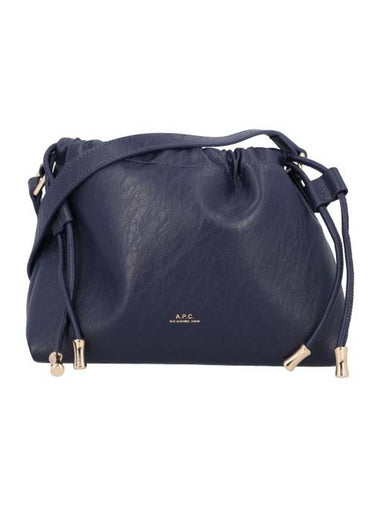 Ninon Logo Bucket Bag Navy - A.P.C. - BALAAN 1