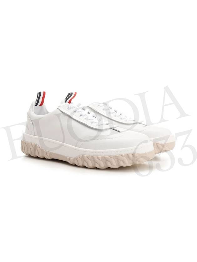 Cable Field Sneakers White - THOM BROWNE - BALAAN 4