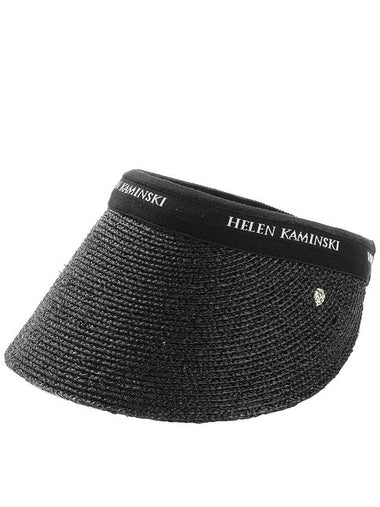 Women s Bianca 12 Sun Cap Hat 51794 CHARCOAL BLK LOGO - HELEN KAMINSKI - BALAAN 1