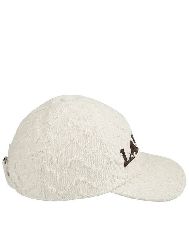 LANVIN BASEBALL CAP PATTERN CHEVRON - LANVIN - BALAAN 3